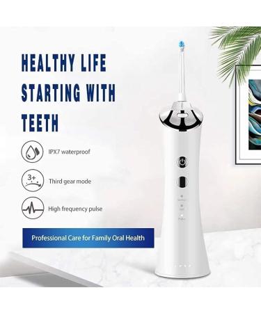 Professional Cordless Water Flosser - Portable Oral Irrigator for Home & Travel | Rechargeable & Waterproof | 4 Modes for Braces & Bridges Care - Buy Online on GoSupps.com