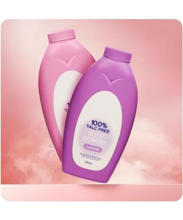 Zopper - Body Powder Talc-Free Delicate Scents of Rose & Lavender Combo Pack 280g for Silky Smoothness Leaves Your Skin Soft - Buy Online on GoSupps.com