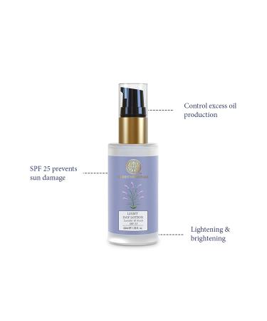 Forest Essentials Light Day Lavender & Neroli SPF25 Lotion 40ml - Best Moisturizer for Glowing Skin International Shipping Available - Buy Online on GoSupps.com