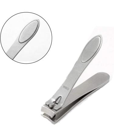 UNbit Nail Clipper Adult Nail Clippersstainless Steel Nail Clippers Silver 1.9 * 8cm Stainless Steel Nail Clippers - Buy Online on GoSupps.com