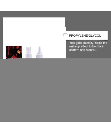 Halloween Fake Blood Kit | Coagulated Gel Blood Kit with Cleansing Soap Washable Zombie Vampire Costume Accessories for Film Cosplay Theme Party Photo Prop Stage - Buy Online on GoSupps.com