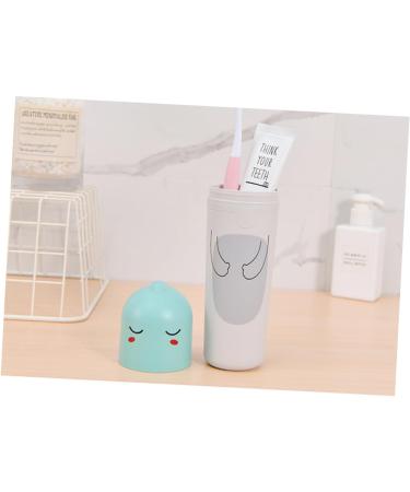 FRCOLOR 2pcs Portable Toothbrush Case - Travel-Friendly Toothbrush Container for International Shipping - Buy Online on GoSupps.com