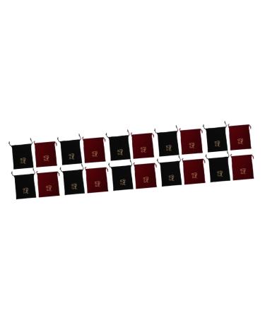 FRCOLOR 20 Pcs Storage Bag Make up Bag Organizer Bag Cosmetic Bags Hair Dryer Drawstring Bags Anti-scratch