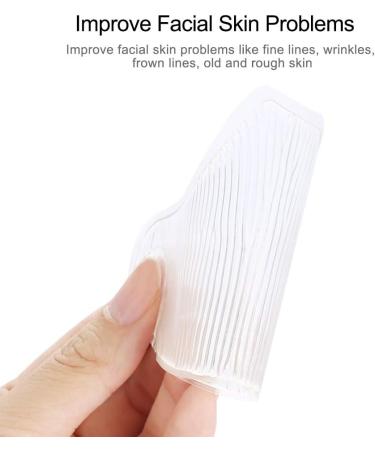 Face Wrinkle Patches Silicone Reusable Face Forehead Eye Wrinkles Frown Lines Removal Anti-Ageing Pad Overnight Smoothing Forehead Wrinkle Resistant Pads - Buy Online on GoSupps.com