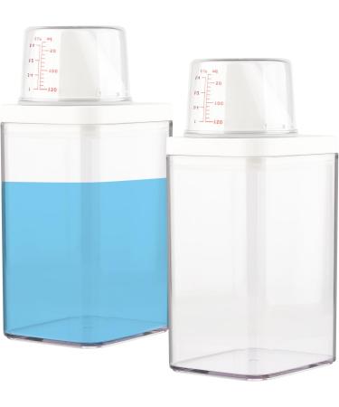 Washing Powder Storage Detergent Dispenser Laundry Powder Storage Dosing Ball Liquid Detergent Laundry Detergent Storage Washing Powder Dispenser Laundry Detergent Dispenser (2 1100ml) 1100ml 2 - Buy Online on GoSupps.com