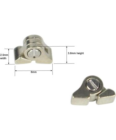 Shop 10 Pairs 2.5mm High-Quality Eyeglass Hinges for Repair | Premium Eyeglass Accessories - International Shipping Available - Buy Online on GoSupps.com
