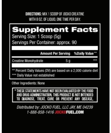 Jocko Fuel Hydrate Electrolyte Island Orange + Creatine Monohydrate Powder 90 Servings - Buy Online on GoSupps.com