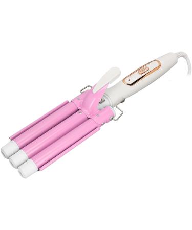 3 Barrel Curling Iron | Adjustable Fast Heating & Frizz Control | Portable Ceramic Coating - US Plug - Buy Online on GoSupps.com