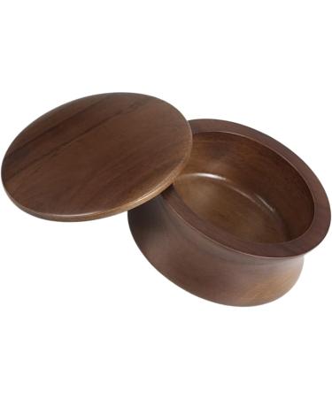 Premium Japanese Wooden Bowl Set for Men | Shaving Soap & Foam | Solid Wood with Lid - Perfect Shaving Solution - Buy Online on GoSupps.com