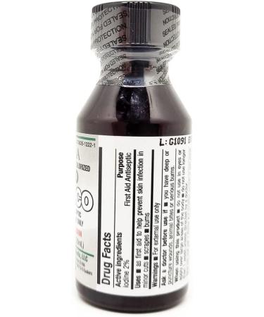 IODINE Tincture Decolorized - Colorless White Clear - 1oz Bottle (GERMA) - Buy Online on GoSupps.com