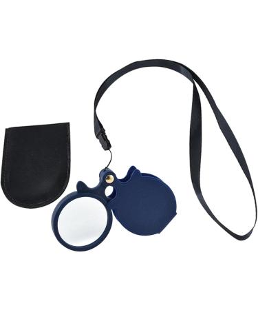 Professional 10X Magnifier for Seniors Kids 64MM Large Magnifying Lens with Non-Slip Soft Rubber Cover for Reading Books Coins Insects Maps - Blue Full of Stars - Buy Online on GoSupps.com