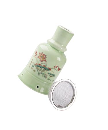 Frcolor 1 set of Moxibuspot Moxa-Stick-extender Schaub tool Moxa tools Moxibusion-Tool Moxa massage device smoke-free Moxa cover scratch massage Seladon Keramik Ai-Box