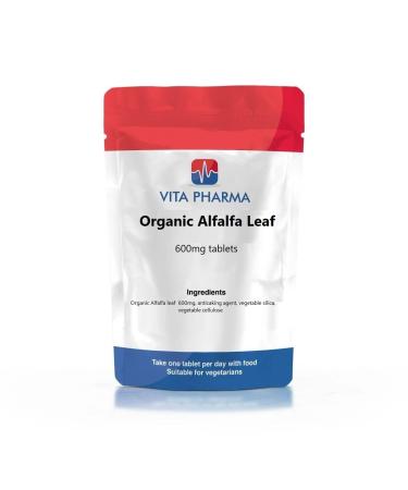 VITA PHARMA Alfalfa 600mg 365 Tablets