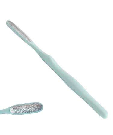 Fravsiu Stainless Steel Foot File Cleaning Brush Between Toes Gaps - Brush for Cleaning the Gaps of Toes Foot Shower Scrubber Blue