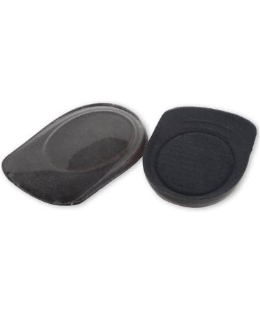 Heel Cushion Gel Inserts for Plantar Fasciitis | Self-Adhesive Shoe Lifts for Bone Spur Relief - 2 Pairs Size L - Buy Online on GoSupps.com