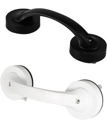 ABXTAO Bath Safety Handle Suction Cup Handrail Grab Anti Slip Bathroom Grip Shower Support Shower Grab Bars(Black) - Buy Online on GoSupps.com