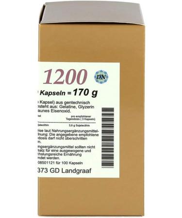 Buy Lecithin 1200 Capsules - Premium Quality Fast International Shipping & Optimal Health Benefits - Buy Online on GoSupps.com