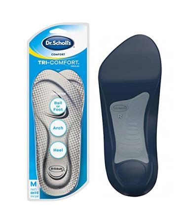 Dr. Scholl's TRI-COMFORT Insoles - Ultimate Heel & Arch Support for Men (8-12) & Women (6-10) - Buy Online on GoSupps.com