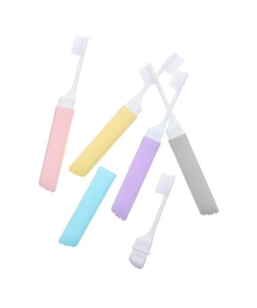Gatuida 5th trip toothbrush travel foldable toothbrush camping toothbrush in large pack of toothbrush fall travel toothbrush large small travel toothbrush travel grasses travel mini oral care pp