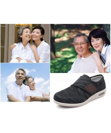 Diabetic Shoes for Elderly Men - Non-slip Air Cushion Bottom, Extra Wide Orthopedic Comfort Shoes - Perfect Gift for Healthier Aging Parents | Color: B - Buy Online on GoSupps.com