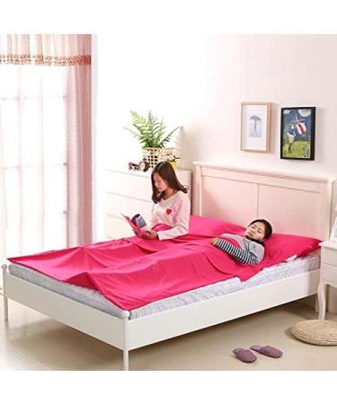 AINAAN Sleeping Bag Liner 70.9x82.7 inch Red - 2019 Edition | Lightweight & Compact - Buy Online on GoSupps.com