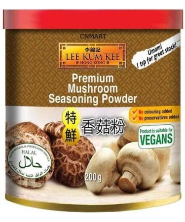 Lee Kum Kee Premium Mushroom Seasoning Umami Powder 200g (Vegan) Halal (Pack 3) by CNMART - Buy Online on GoSupps.com