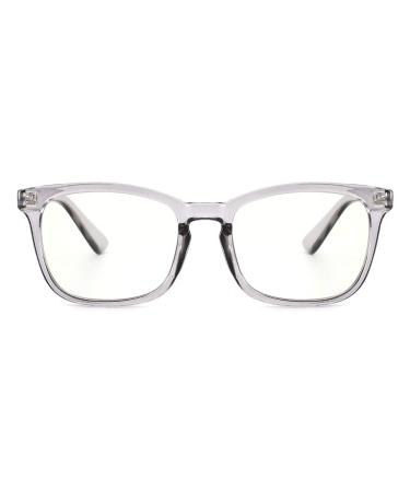 Cyxus glasses blue light filter glasses without strength anti-blue lights from laptops smartphones tablets and other screens 8082-bright gray