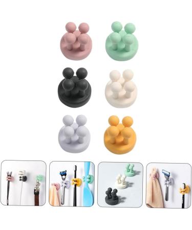 Alipis Silicone Hook - 24 Razor Hook Hat Holders & Toothbrush Storage Solutions | Bathroom & Household Hooks - Buy Online on GoSupps.com