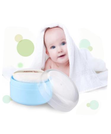 Beavorty 6pcs Kids Travel Set with Makeup Containers and Portable Powder Sieve - Blue - Buy Online on GoSupps.com