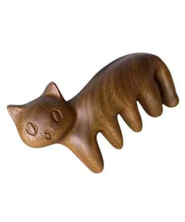 Beavorty 4-Piece Kitten Massage & Hair Cutting Comb Set - Antistatic Wide Tooth Sandalwood Combs for Scalp & Head Massage | Travel-Friendly Hairdressing Tools - Buy Online on GoSupps.com