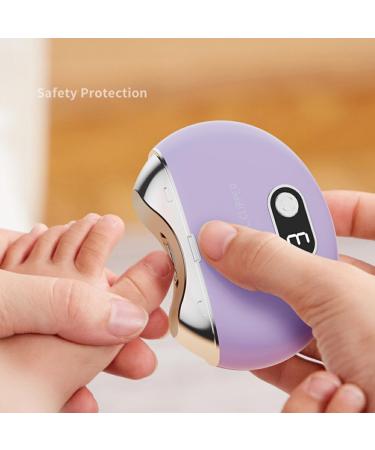 kawehiop Electric Nail Cutter with Three-Speed Speed Adjustment Automatic Nail Fingernail ABS Electric Nail Clip Nail Clippers Red - Buy Online on GoSupps.com