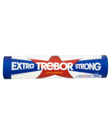 Trebor Extra Strong Mints Spearmint (Roll x 40 x 1 pack size)**G 40 Count (Pack of 1)