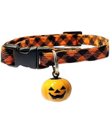 S-Lifeeling 5 Pack Halloween Pumpkin Bell Jewelry Findings - 14 X 18 mm Charms for Pet Collar or Decoration - Buy Online on GoSupps.com