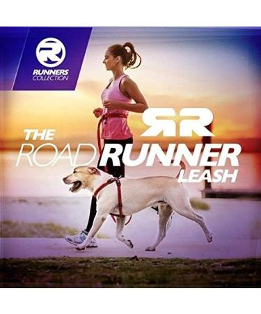 Ezydog Jogging Leash for Small & Medium Dogs - Reflective Elastic Bungee Road Runner Lite 210cm Chocolate - Ideal for Jogging & Walking - Buy Online on GoSupps.com