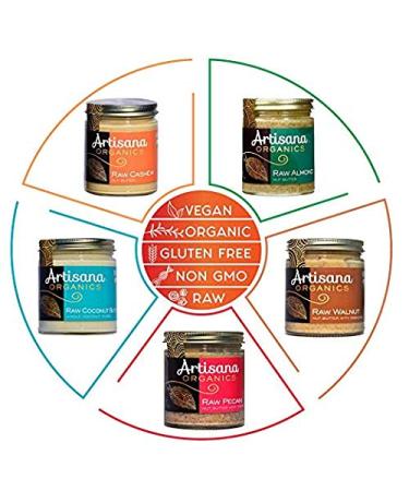 Artisana Organics Raw Walnut Butter 8 oz | Organic, Nutritious Spread - Buy Online on GoSupps.com
