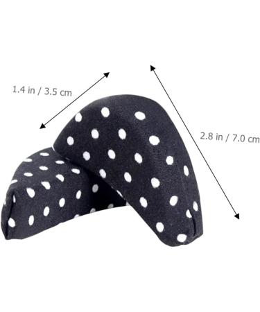 6 Pairs Sponge Toe Plug Inserts - Shoe Fillers for Loose Shoes - Leopard Print Half Pad for Perfect Fit - Buy Online on GoSupps.com