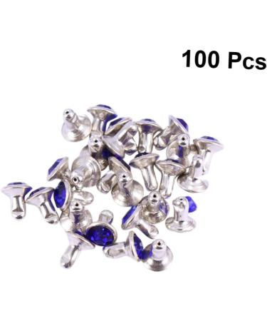 TEHAUX 100 Pcs Clothing Making Decorations Pearl Shoe Clips Sew on Rhinestones Bulk Leather Rivets and Snaps Leather Rivets Studs Garment Rivet Button Stud Rivets Clothes Earrings Metal - Buy Online on GoSupps.com