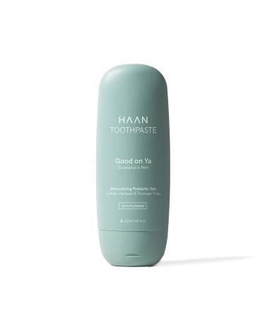 HAAN - Soothing toothpaste with fluoride Good On Ya 50 ml - Vegan and refillable Eucalyptus and mint aroma - Buy Online on GoSupps.com