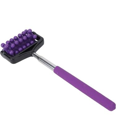 Verdant Touch Telescopic Massage Stick - Back Pain Relief Roller for Muscle Soreness - Purple - Buy Online on GoSupps.com
