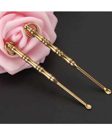 SaiDian 4Pcs Portable Ear Spoon Keychain | Retro Ear Cleaning Curette Tools - Key Ring Pendant - Buy Online on GoSupps.com