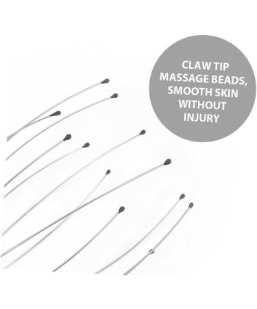 Tovinanna 1PC Silver Massage Claw Tool - Ultimate Scalp Massager for Relaxation & Glow - 28x7x7cm - Buy Online on GoSupps.com
