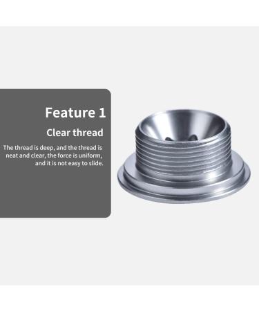 VGEBY Aluminum Alloy Crank Arm Screws - Titanium Color | Durable Shimano Crankset Arm Bolt - Buy Online on GoSupps.com