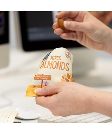 Crazy Jack organic Mixed Almonds (30g x 36 pack) 30g (36 Pack) - Buy Online on GoSupps.com