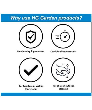 HG Garden Furniture Cleaner 500 ml Spray - Removes Stubborn Dirt, Universal for Chairs & Tables - Fast Acting - Pack of 1 - Buy Online on GoSupps.com