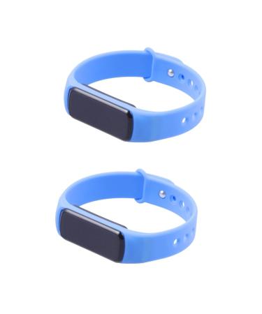 Kisangel 2st watch bracelet for children Tracker watch for children children's bracelets Intelligent bracelet activities for children young fitness tracker intelligent band three-color tracking device