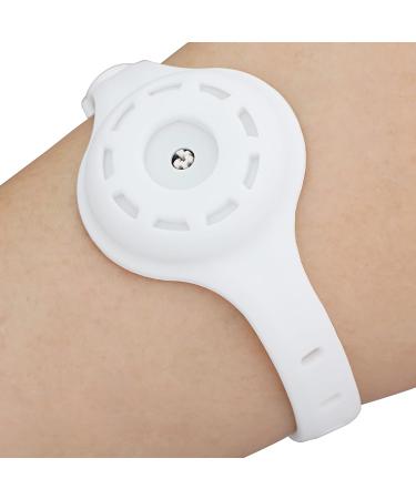 EaseToU Sensor Cover Arm Bands Armband for Adults Kids Freestyle Libre 3 &14 Day Easy Use Adjustable Diabetes CGM Silicone Wear Protector Holder Swimming Showering  White Large (Pack Of 1)