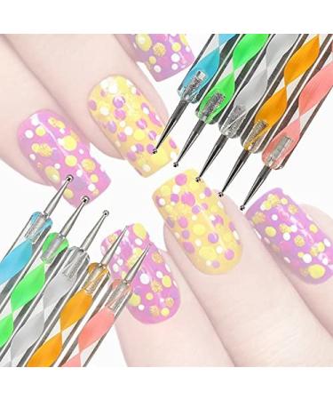 COMIART Ball Stylus Dotting Tool Set for Clay Sculpting & Nail Art - Embossing Pattern Included - Buy Online on GoSupps.com