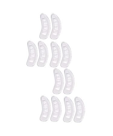 FRCOLOR 6 Pairs Anti-wear Stickers for High Heels Heel Pads for Women Heels for Girls Clear Stickers Forefoot Pads for Women Insoles for Heels Metatarsal Pads Women's Liner Invisible Gel