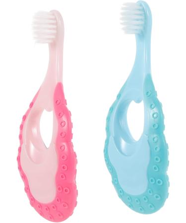 Magiclulu 8 STK Baby Toothbrush Set - Travel-Friendly Kids Toothbrushes & Children's Oral Care Accessories - Buy Online on GoSupps.com