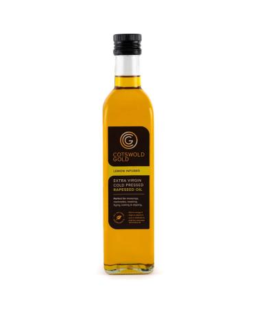Cotswold Gold Lemon Infused Rapeseed Oil 500 ml Lemon Infused 500 ml (Pack of 1)